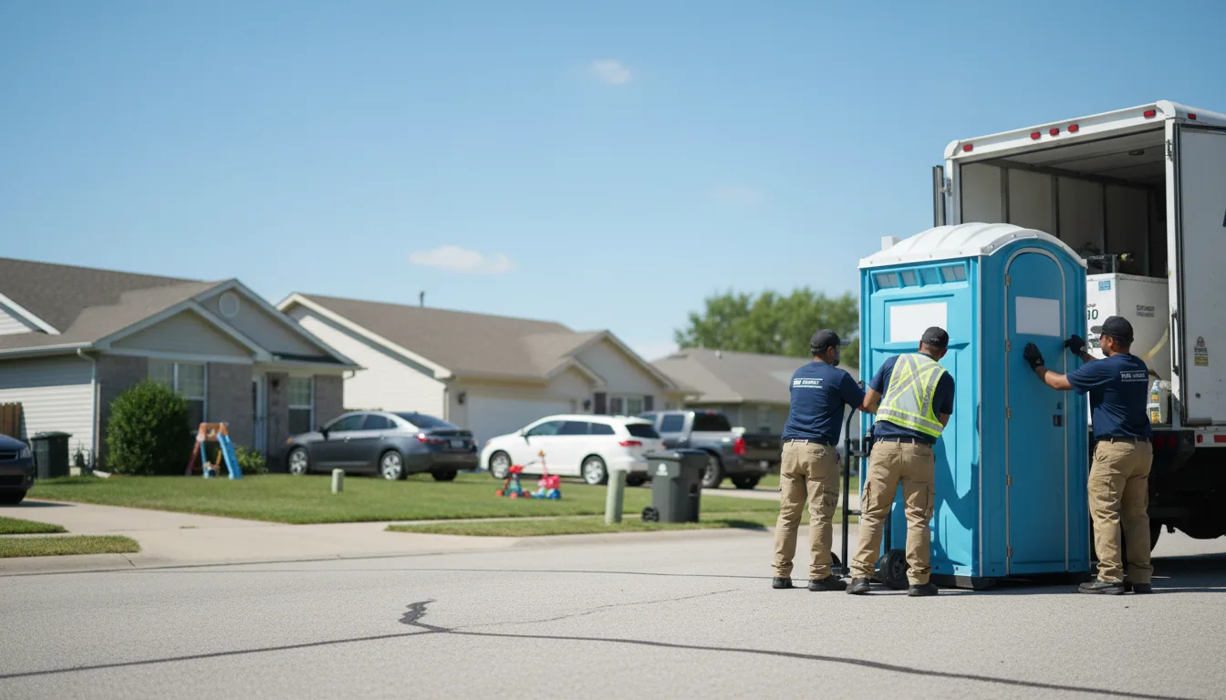 Standard Porta Potty Rentals in Paris, MO near me